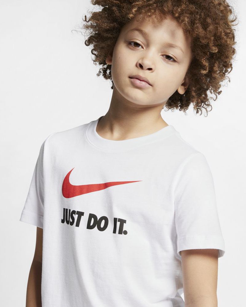 Maglietta Nike Sportswear JDI per Bambini AR5249 100 Bianco