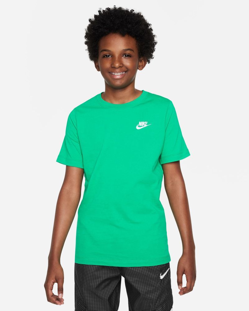 t shirt nike sportswear vert clair pour enfant ar5254 331