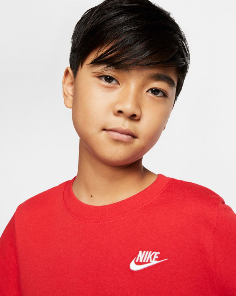 Magliette nike sales bambino rosso