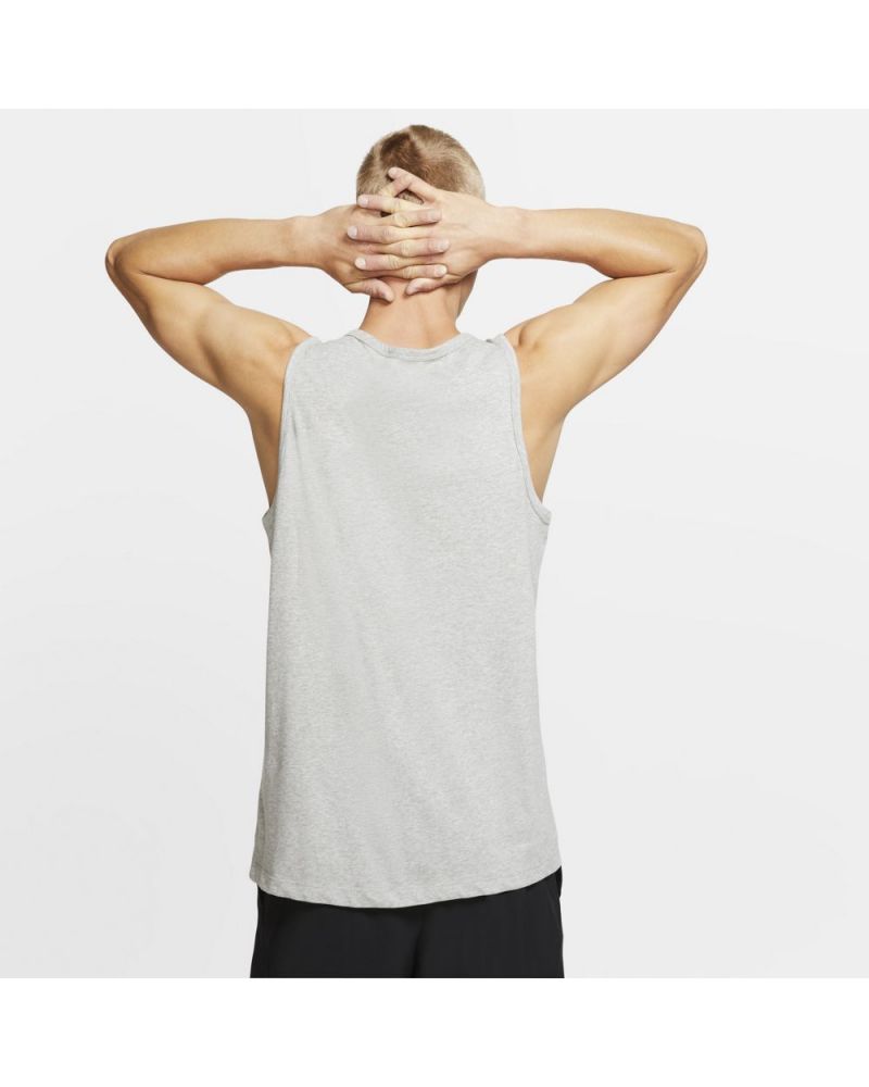 Nike grey tank top mens sale