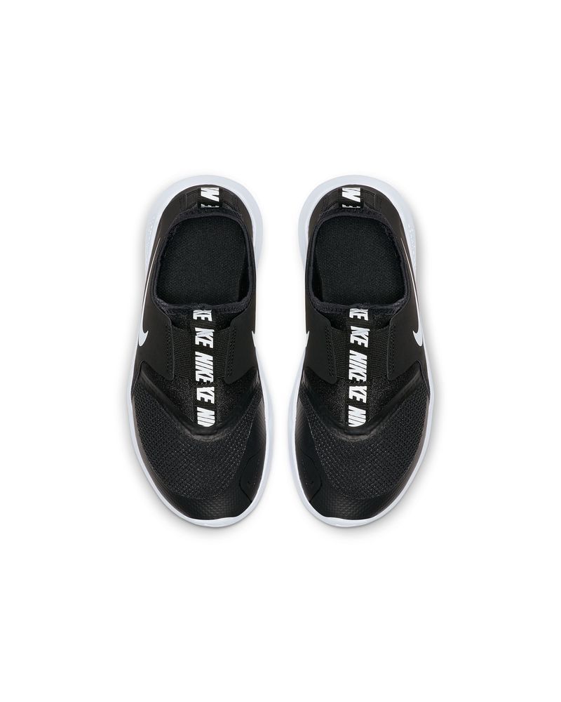 chaussures nike flex runner noir pour enfant at4663 001
