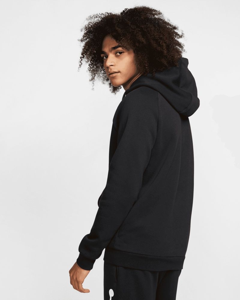 Felpa jordan nera cheap senza cappuccio