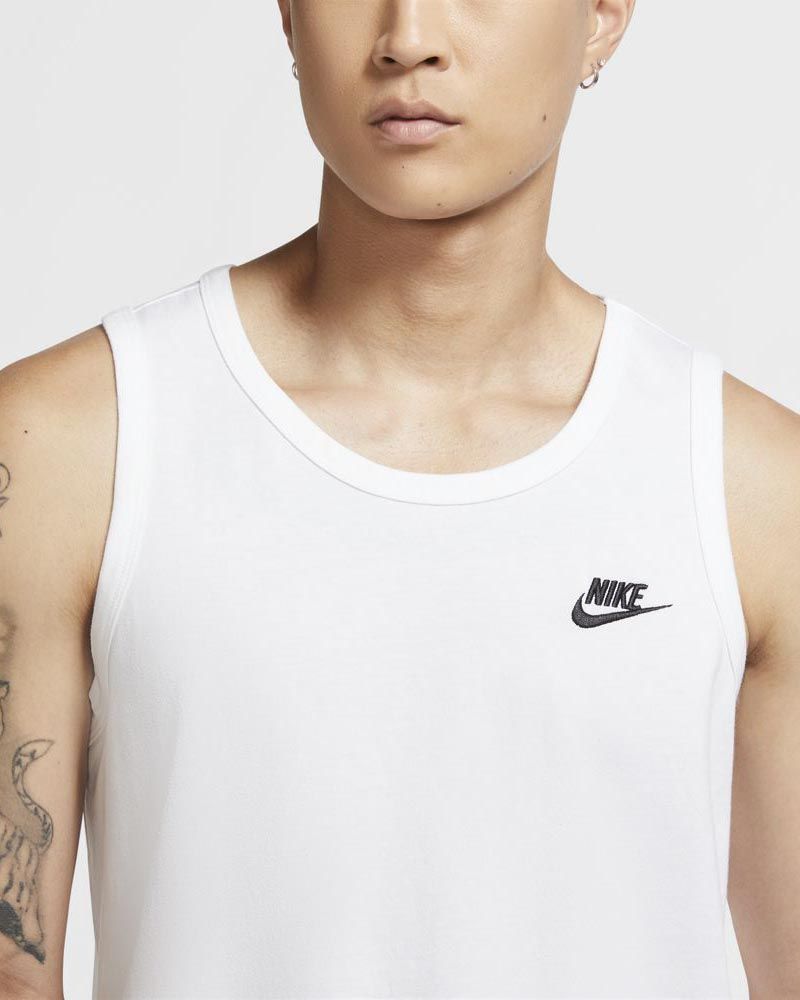 Débardeur Nike Sportswear Blanc pour Homme BQ1260-100