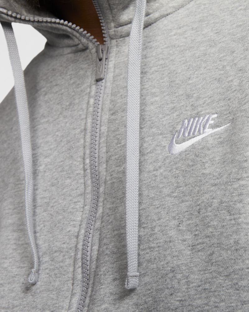 Sweat capuche Zipp Nike Sportswear Fleece pour Homme BV2645 063