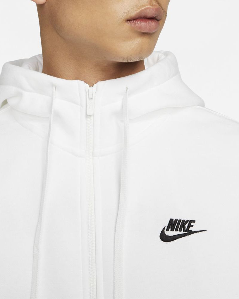 Nike Sportswear Fleece Hoody for Men BV2645 100 White EKINSPORT