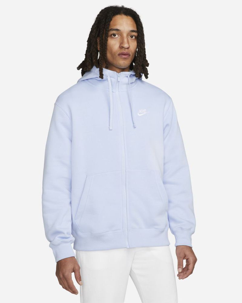 Viajero Fusión Amplia gama Sudadera con Capucha Nike Sportswear Club para Hombre - BV2645-548 - Azul  marino claro | EKINSPORT