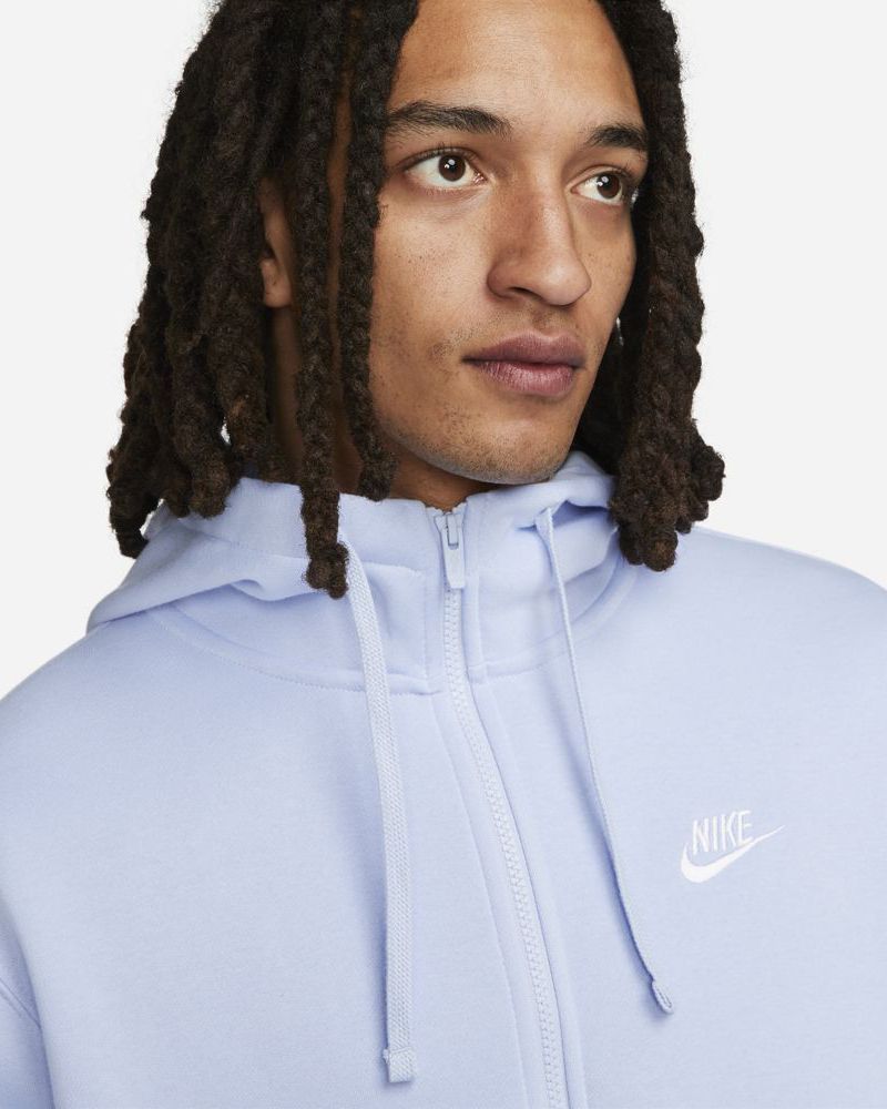 Nike Sportswear Fleece Men s Zip Hoody BV2645 548 Light Navy