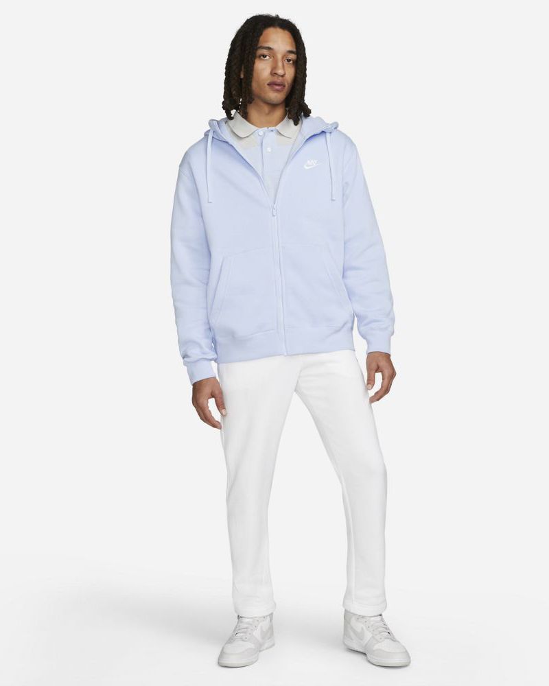 Nike club top hoodie vast grey