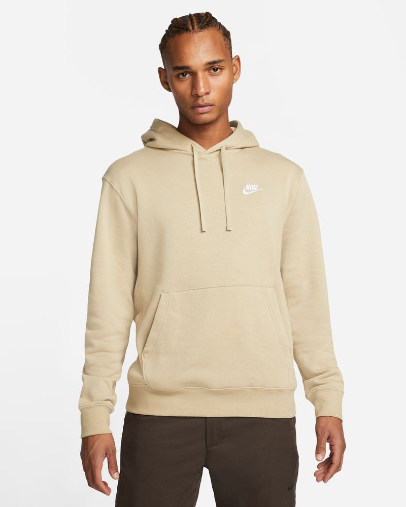 Sweat capuche Nike pour homme Club Fleece. Zip intégral type veste