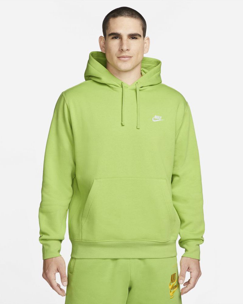 Pull nike online vert fluo