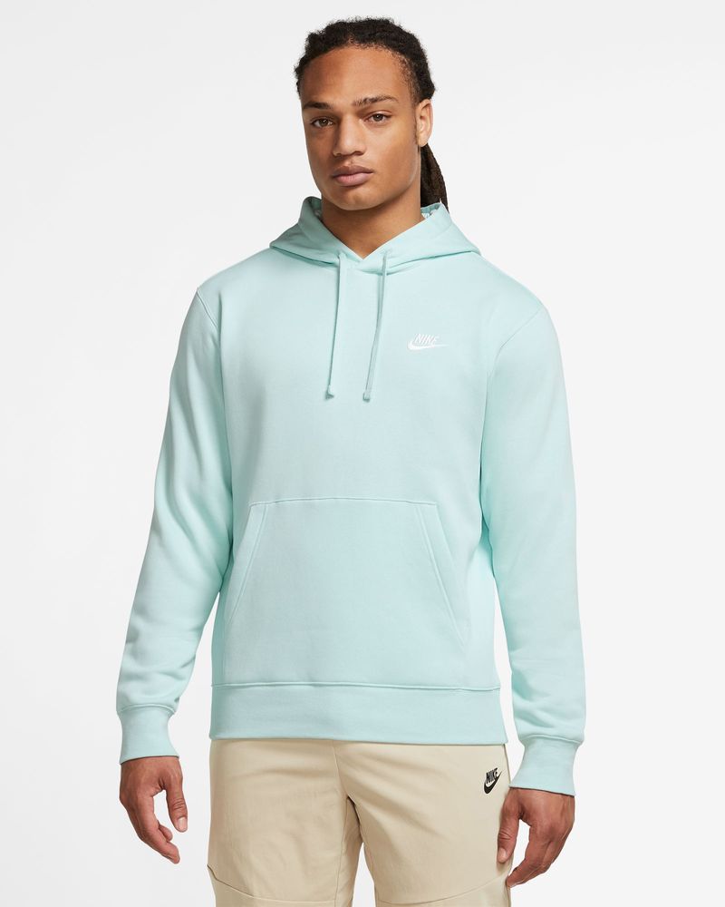 Sweat à capuche vert foncé homme