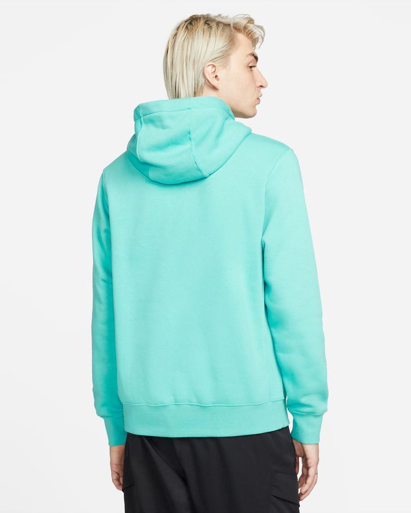 Sweat à capuche Nike Homme CLUB PO BB Bleu turquoise