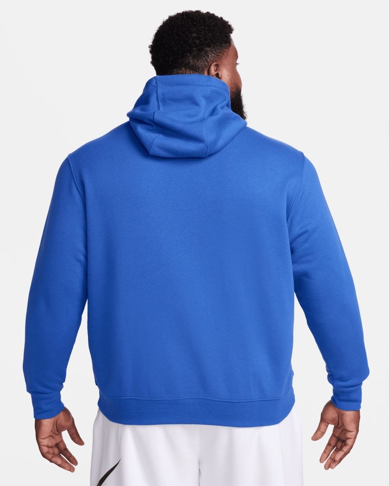 Sweat a sales capuche bleu nike