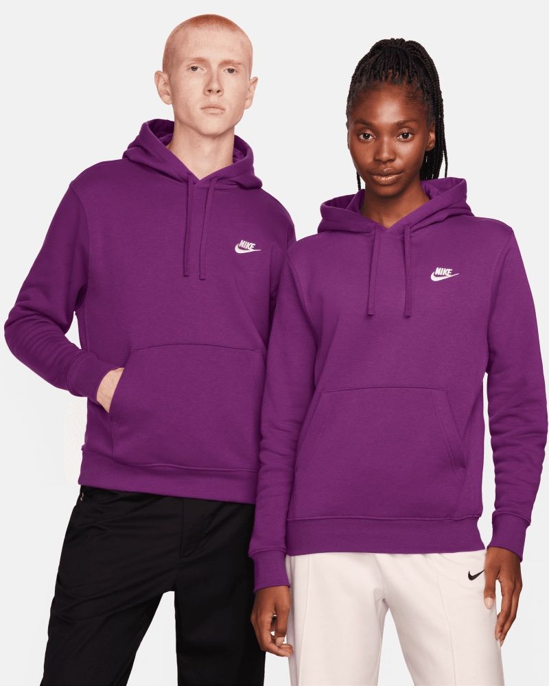 Men s Nike Sportswear Club Fleece Luminous Green Hoodie EKINSPORT