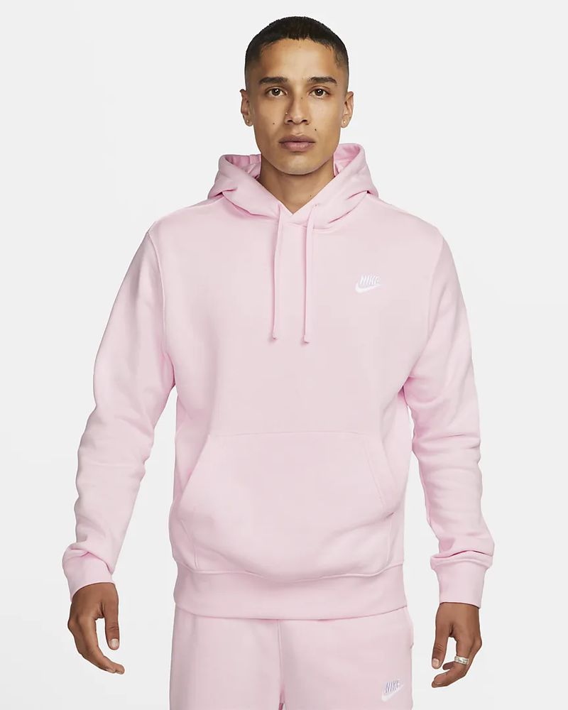 Pull nike homme rose cheap