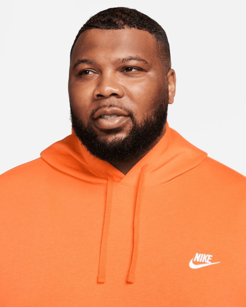 Felpa nike sales arancione uomo