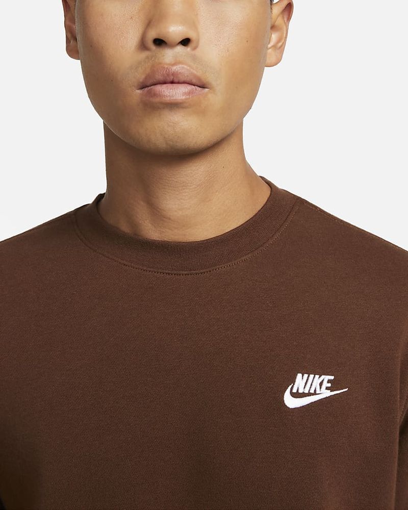 Sweat nike clearance homme brun