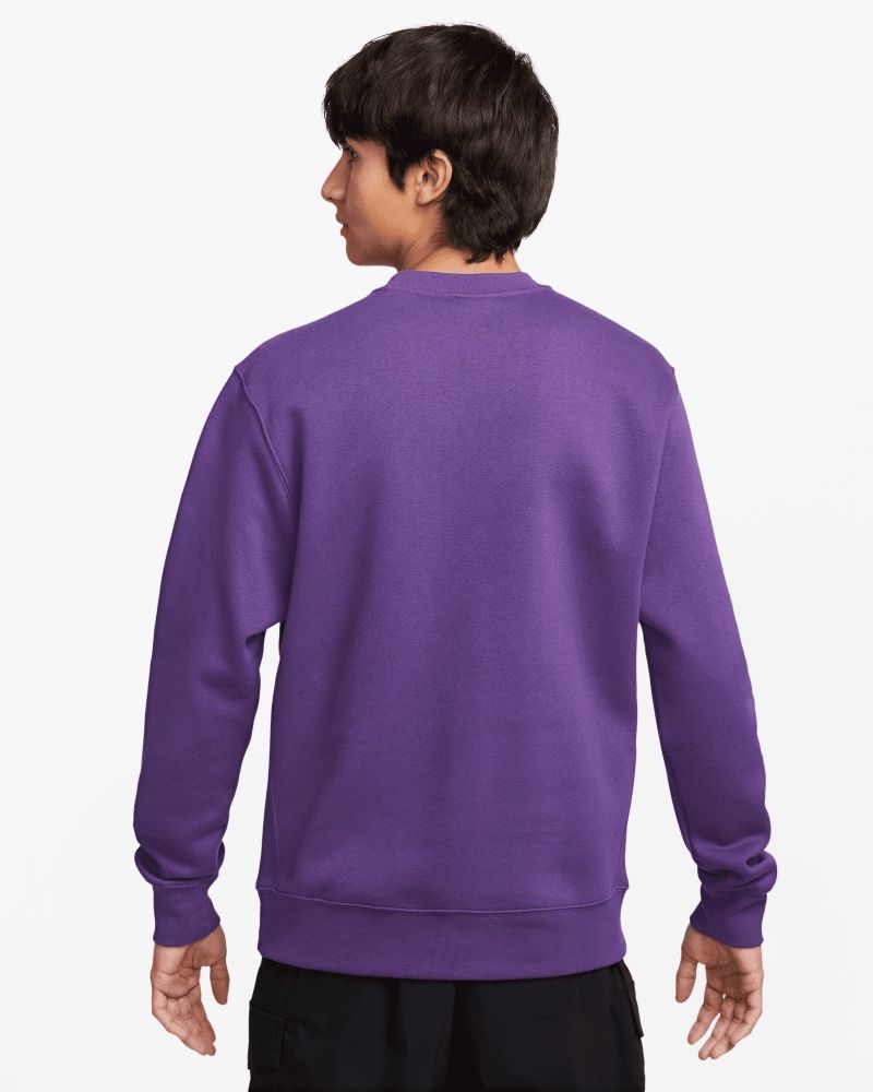 Sweatshirt Nike Sportswear Club Fleece Purple para homem
