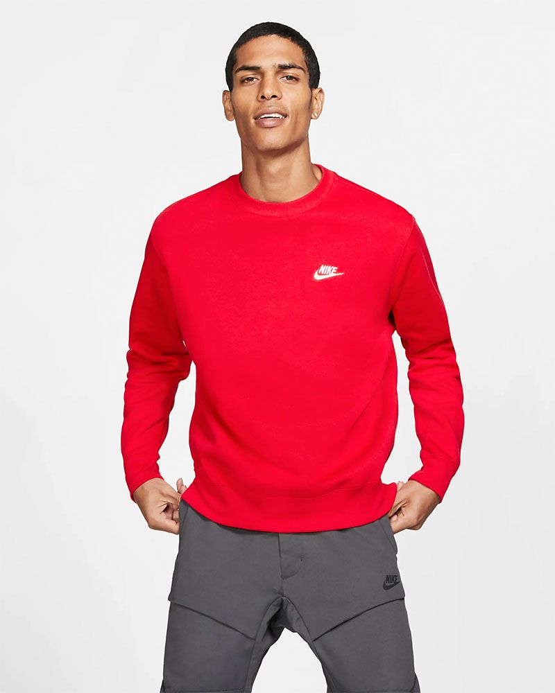 hoodie nike homme rouge