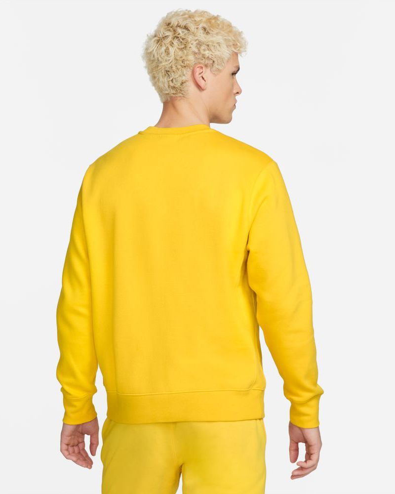 Pull nike homme jaune top