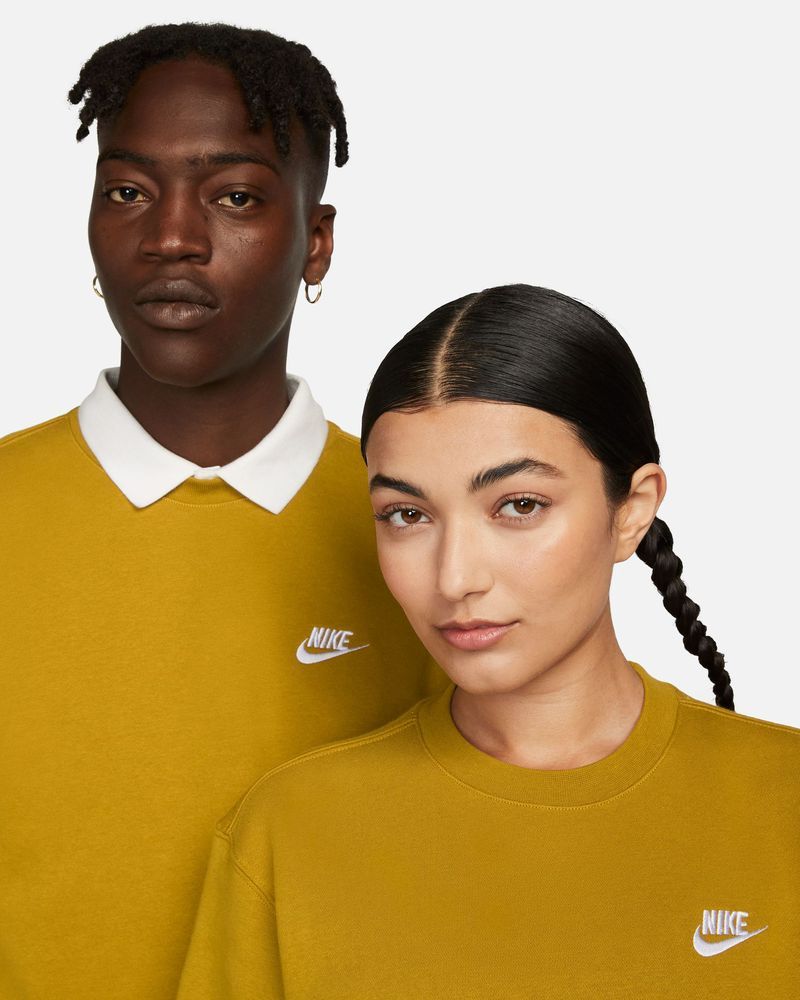 Sweat nike jaune 2025 homme