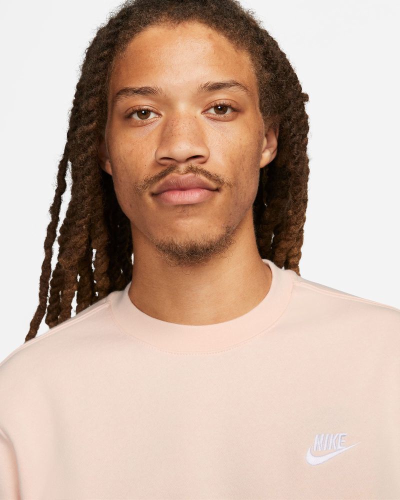 Nike sweat best sale rose homme