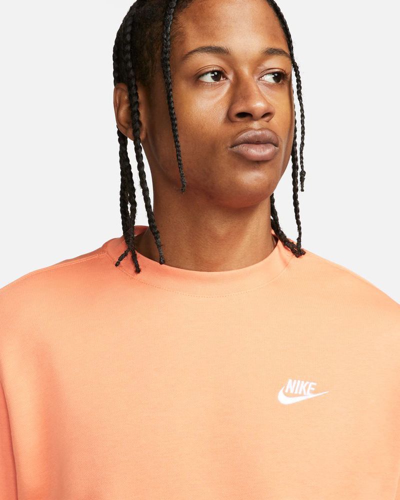 Sweat orange hotsell nike homme