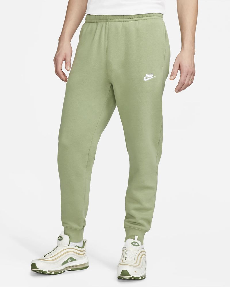 Calças de lã Nike Sportswear Club Fleece para homem