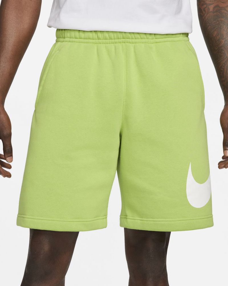 Nike - Ensemble short vert en coton garçon