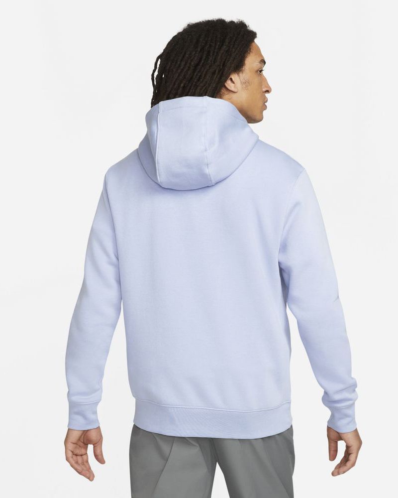 Nike Sportswear Men's Club Fleece Hoody - BV2973-548 - Light Navy |  EKINSPORT