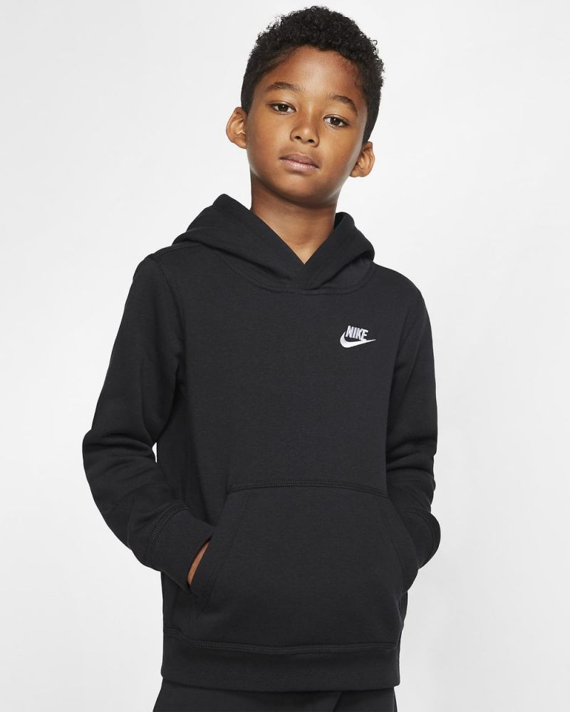 Sweat capuche Nike Sportswear Club Fleece pour Enfant - BV3757-011 - Noir