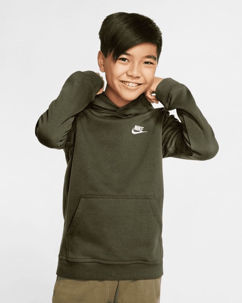 Nike Tech Fleece Sportswear Veste Enfants Vert Olive Noir 