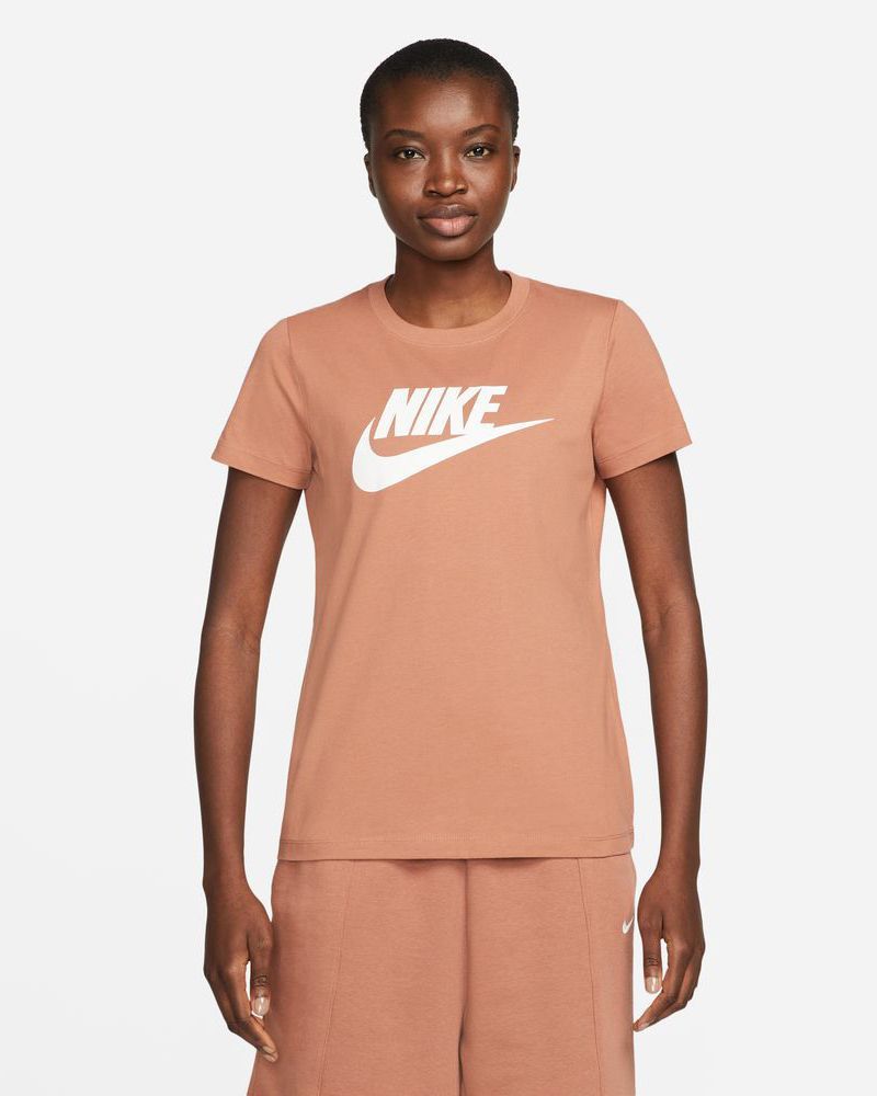 T-shirt Nike Essential Sportswear para mulher - BV6169-215 - Castanho