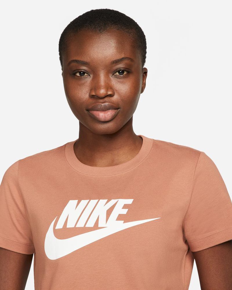 T shirt deals nike femme marron