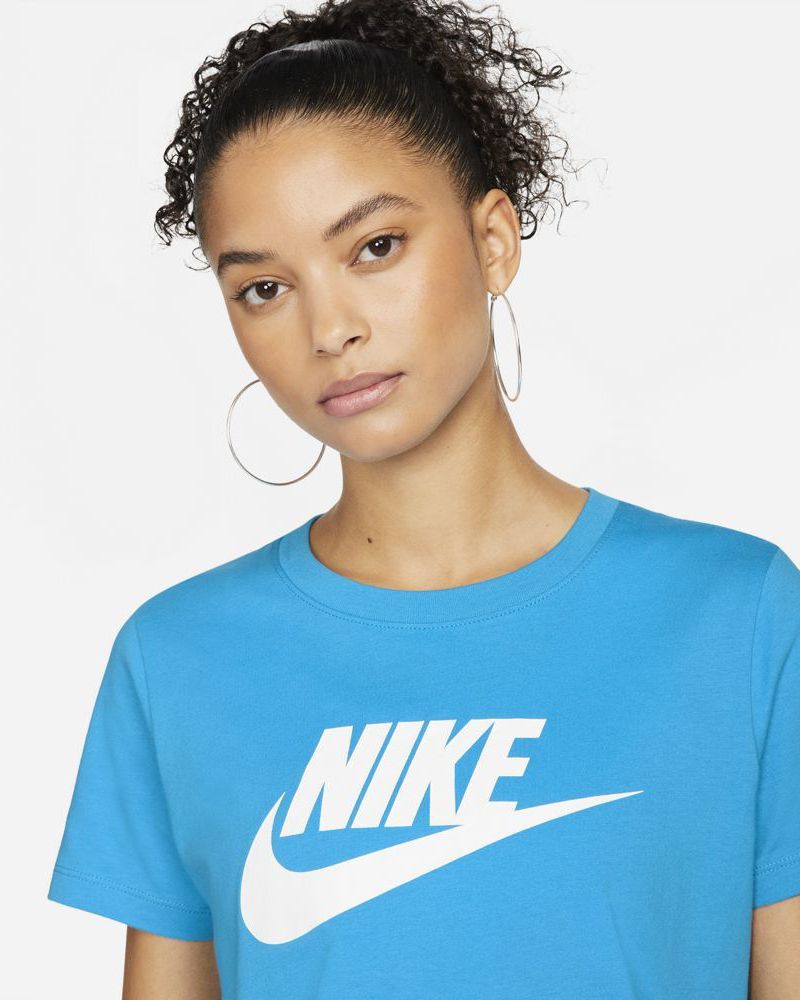 T shirt outlet nike bleu femme