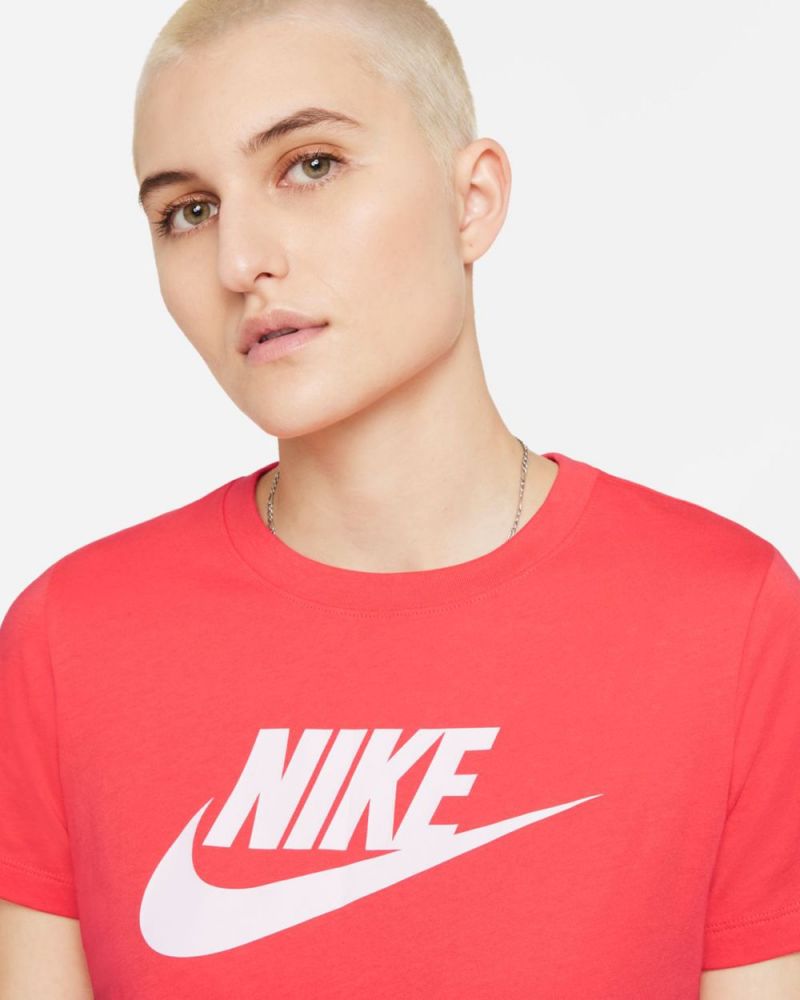 Tee shirt best sale nike orange femme
