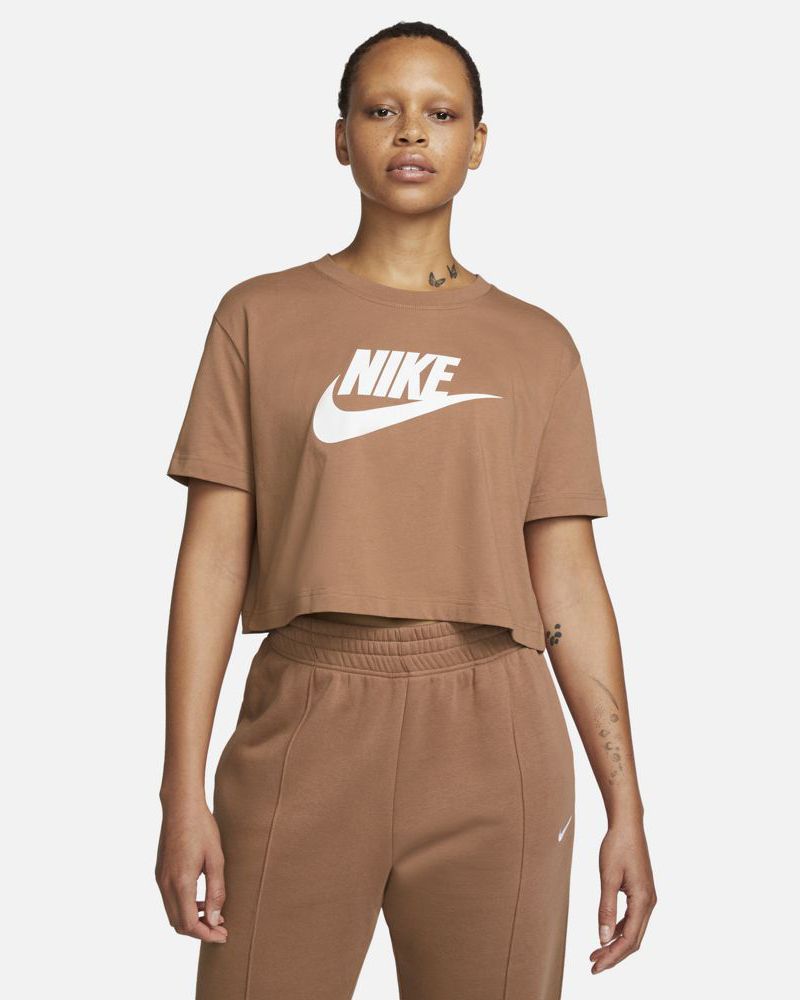 T shirt new arrivals brun femme