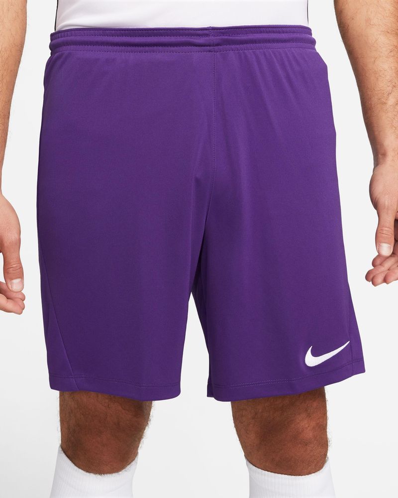 Short de football Nike Park III Violet pour homme