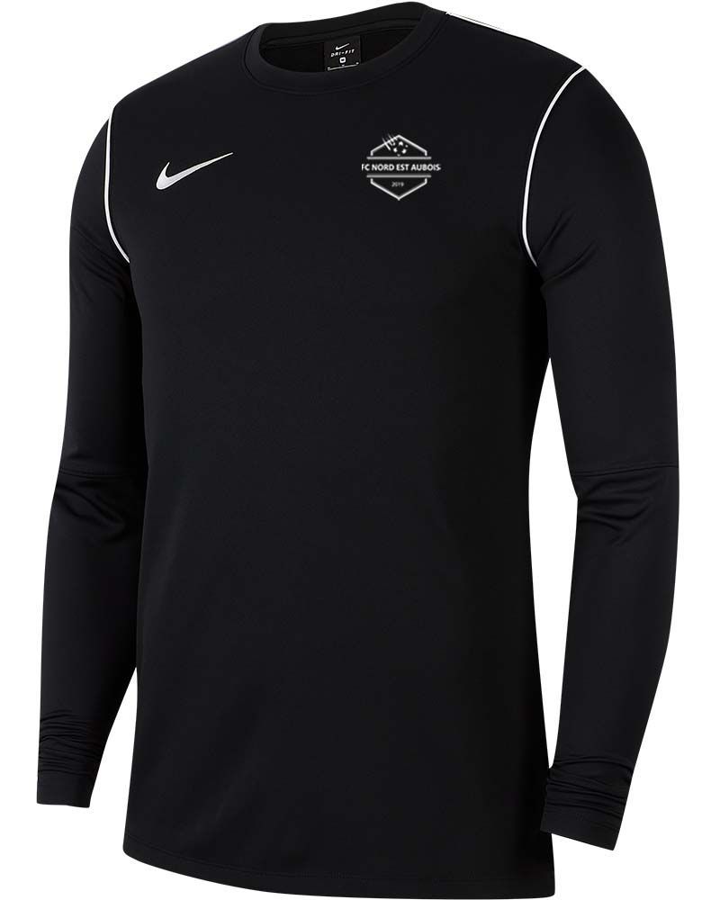 Sweat d'entrainement Nike FC Nord Est Aubois Noir pour enfant