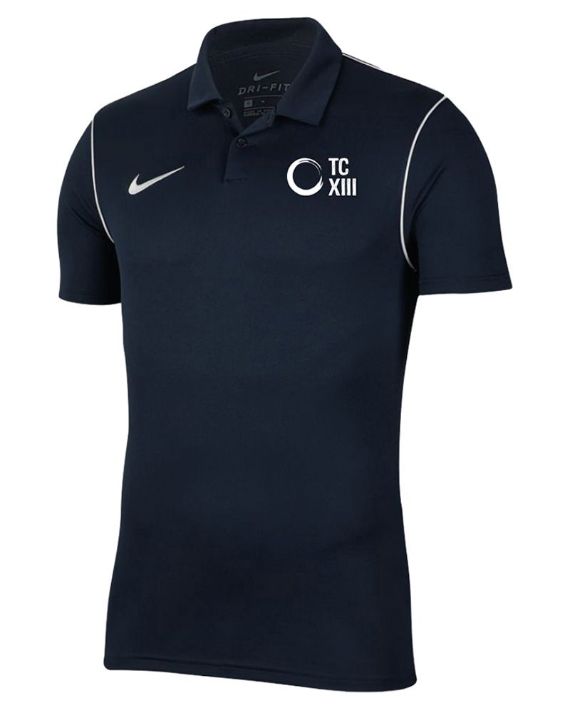 Polo Bleu Marine Nike Park 20 pour Homme Tennis Club XIII EKINSPORT