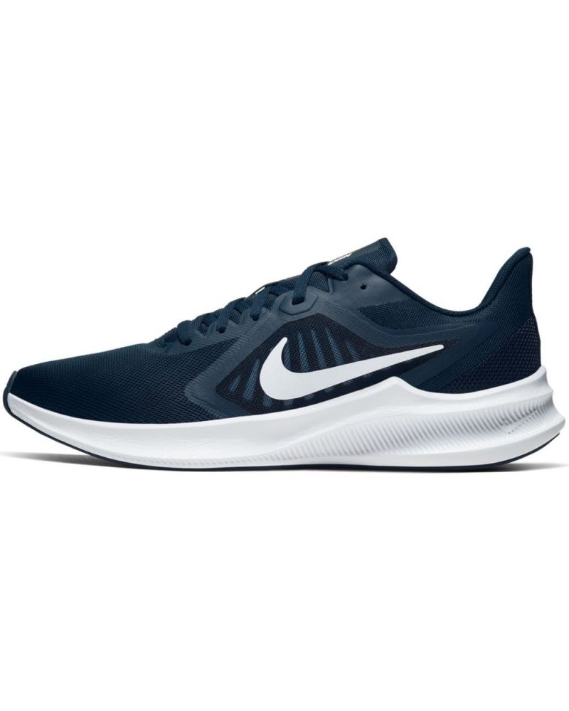 Chaussures Nike Downshifter 10 bleues pour Homme CI9981-402