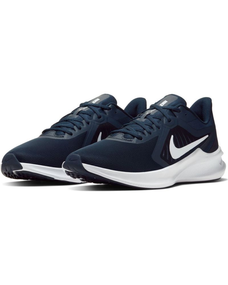 Chaussures Nike Downshifter 10 bleues pour Homme CI9981-402