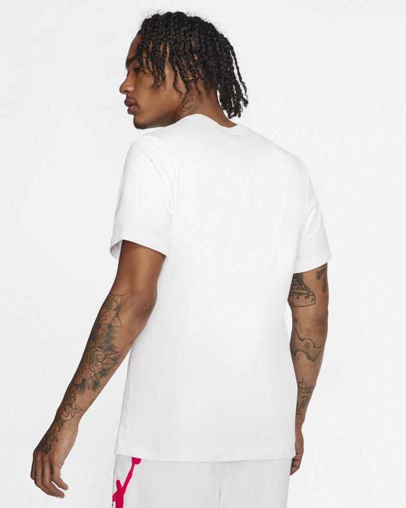 Tee shirt jordan blanc et clearance rouge