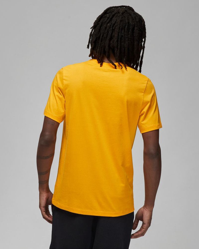 T shirt top nike jaune jordan