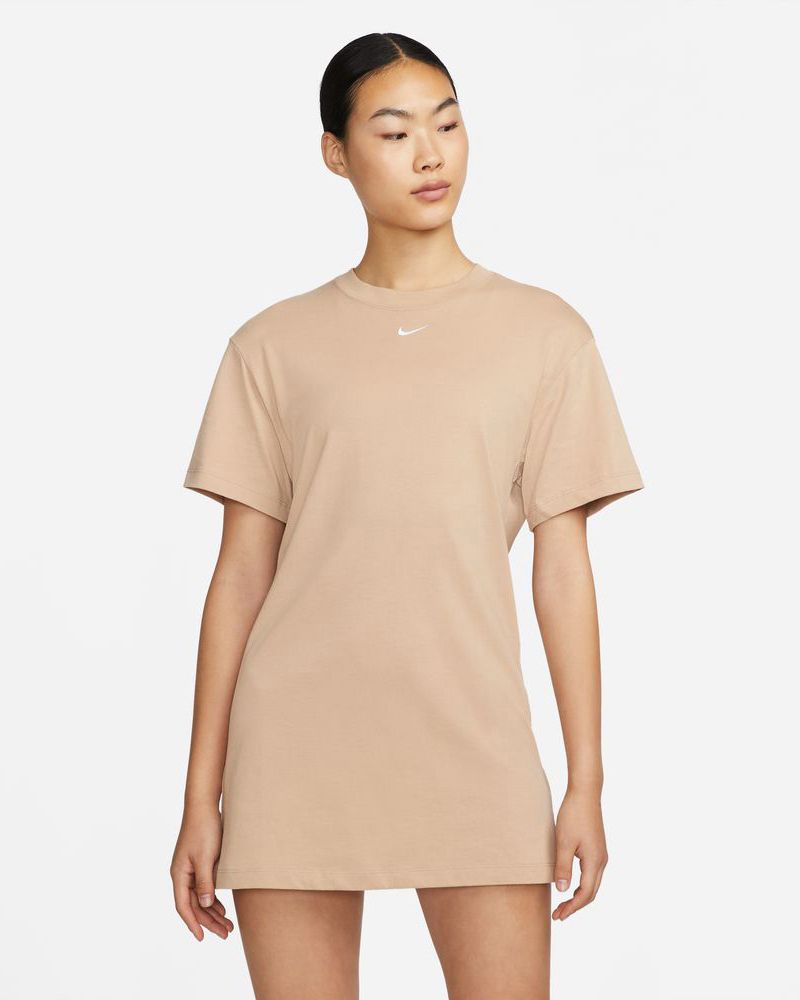 Robe Nike Sportswear Essential beige pour Femme CJ2242-200