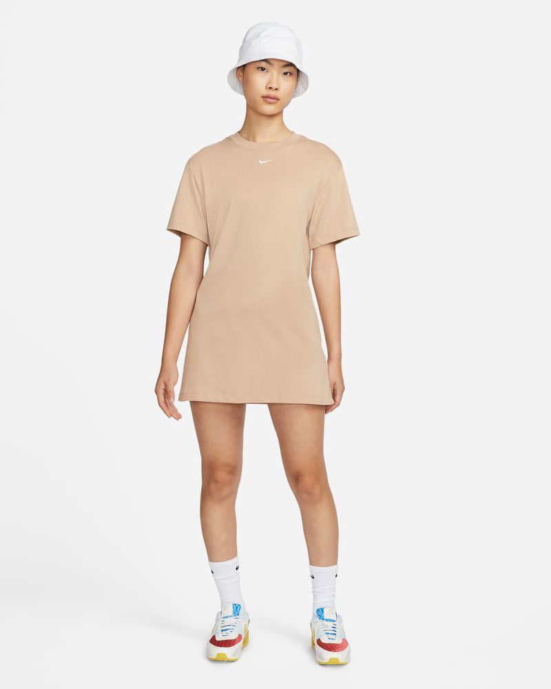 Robe Nike Sportswear Essential beige pour Femme CJ2242-200