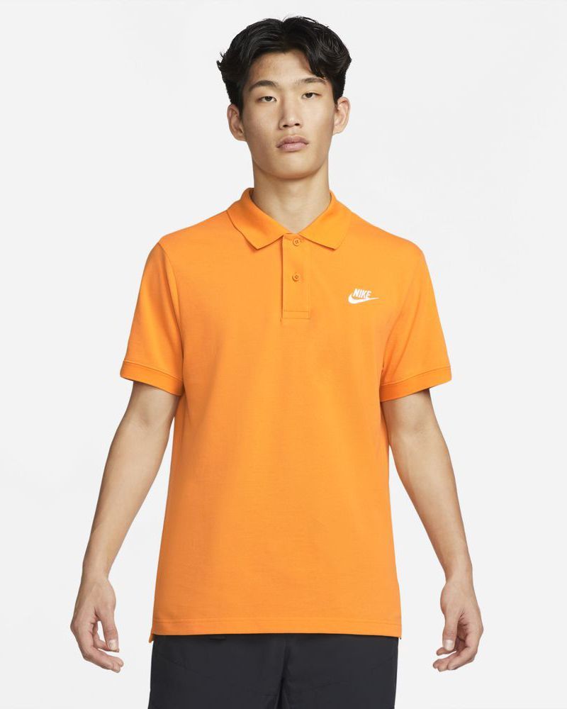 Polo Nike Sportswear orange pour Homme CJ4456-886