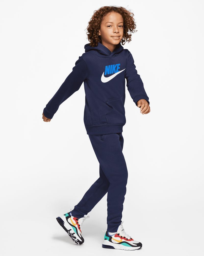 Pantalon Nike Sportswear Club Fleece pour Enfant - CJ7863-410 - Bleu Marine  u0026 Bleu Ciel | EKINSPORT