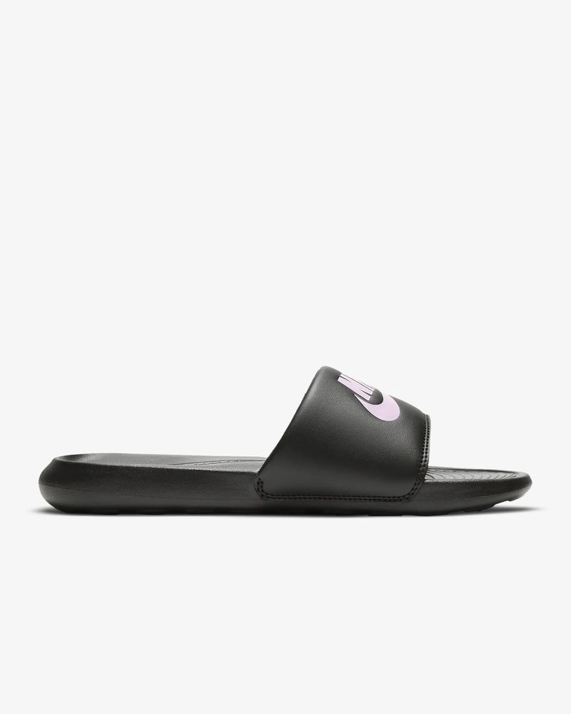 Claquettes Nike Victori One pour Femme CN9677 002 Noir Rose
