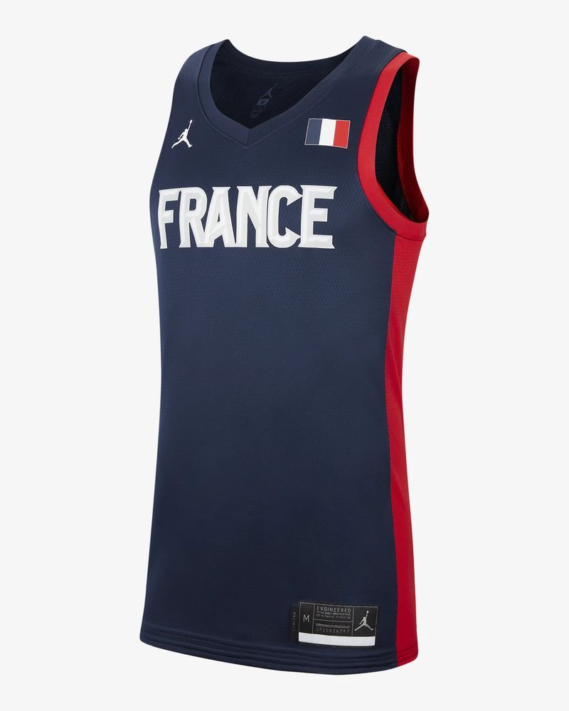 Men s France Road Limited Jersey CQ0142 419 Blue EKINSPORT